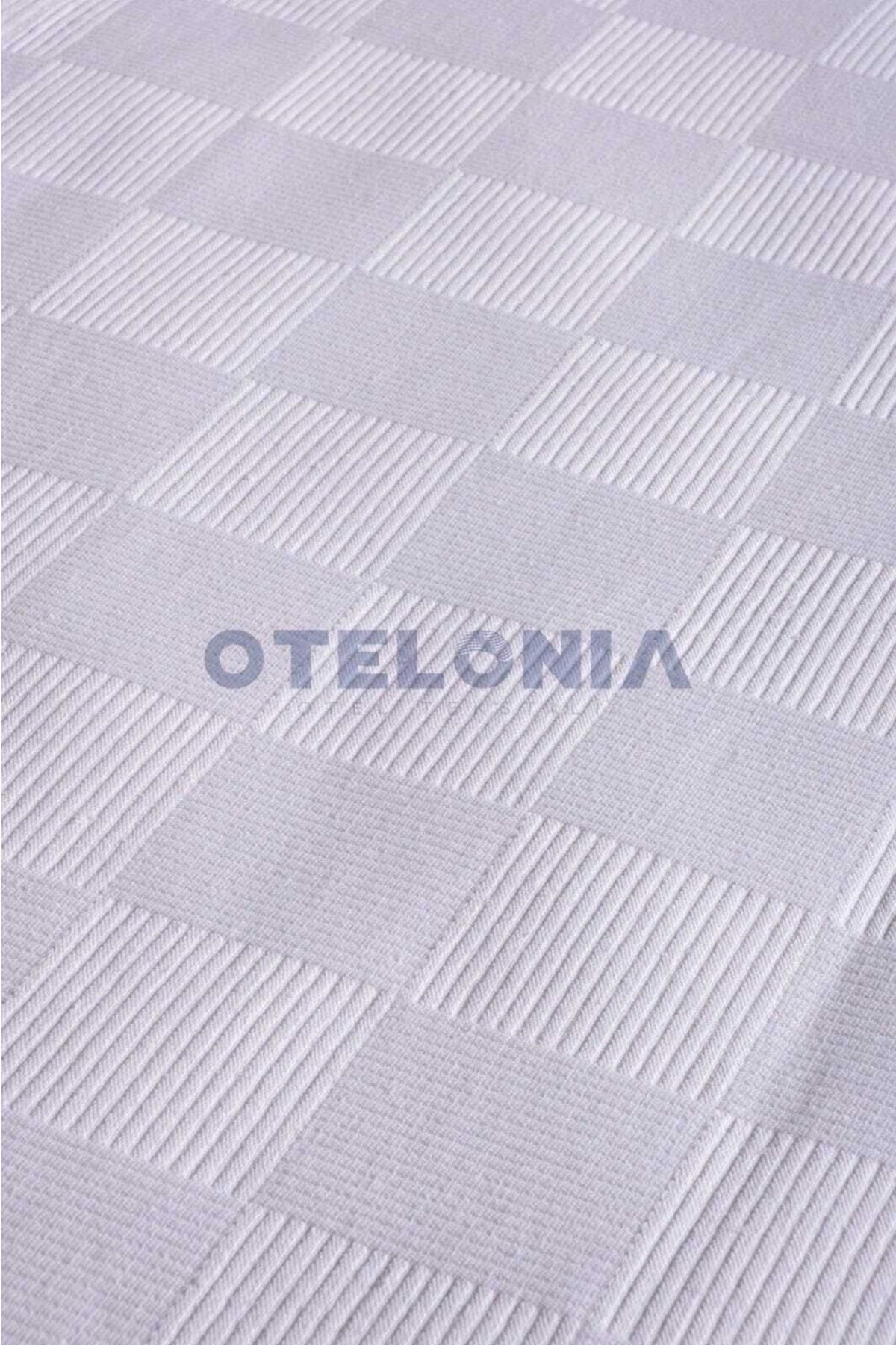 Otelonia Otel Serisi Büyük Dama Desen Otel Pikesi Tek Kişilik 160x230cm 5