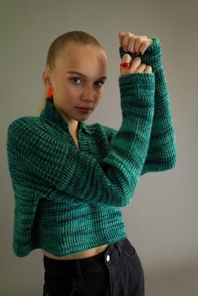DeFacto Coool Relax Fit Polo Yaka Triko Kazak