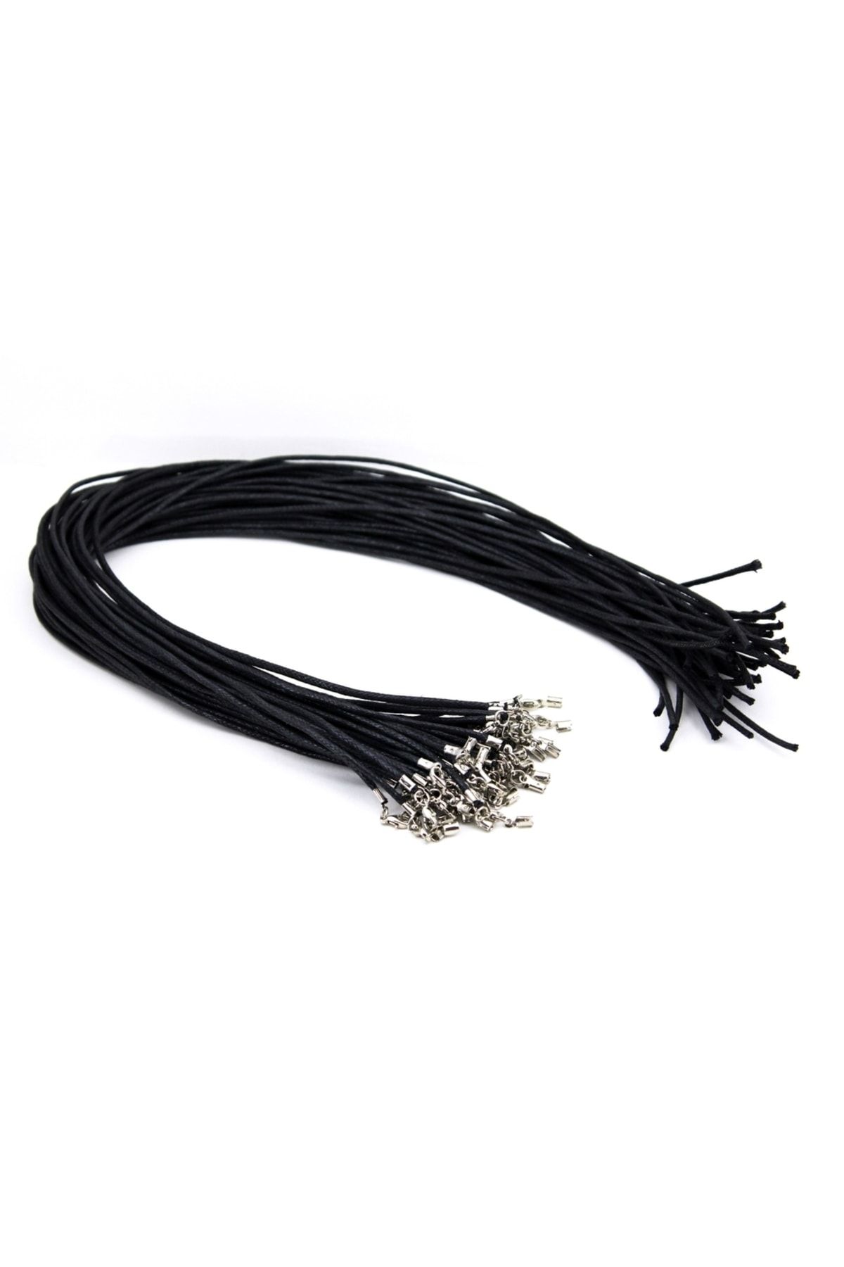 2 Adet - Hazır Kolye Ipi. Klips Ve Bağlantıları Hazırdır. Boy: 50 Cm - 3