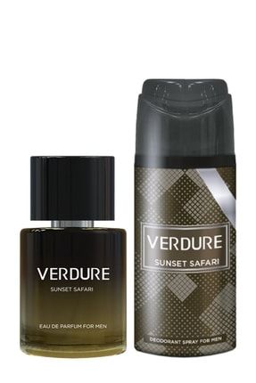 Verdure Sunset Safari Erkek Parfüm 100 ml Deodorant 150 ml 2'li Set S010170002