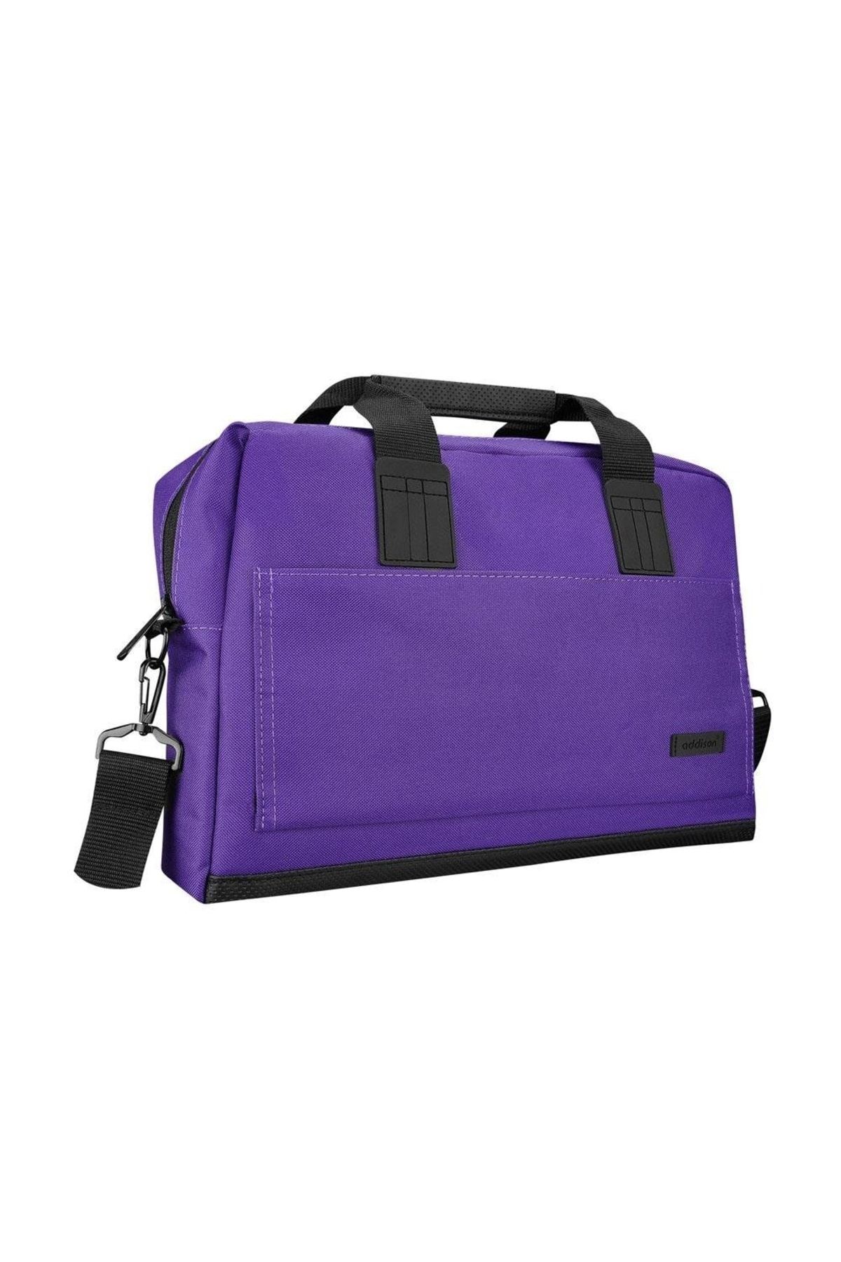 ADDISON-300456   Purple Business Design - 14" Computer Netbook Bag 2