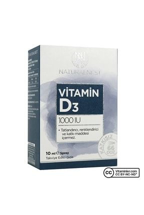 Vitamin D3 1000 Iu 10 ml Sprey 8697595877036