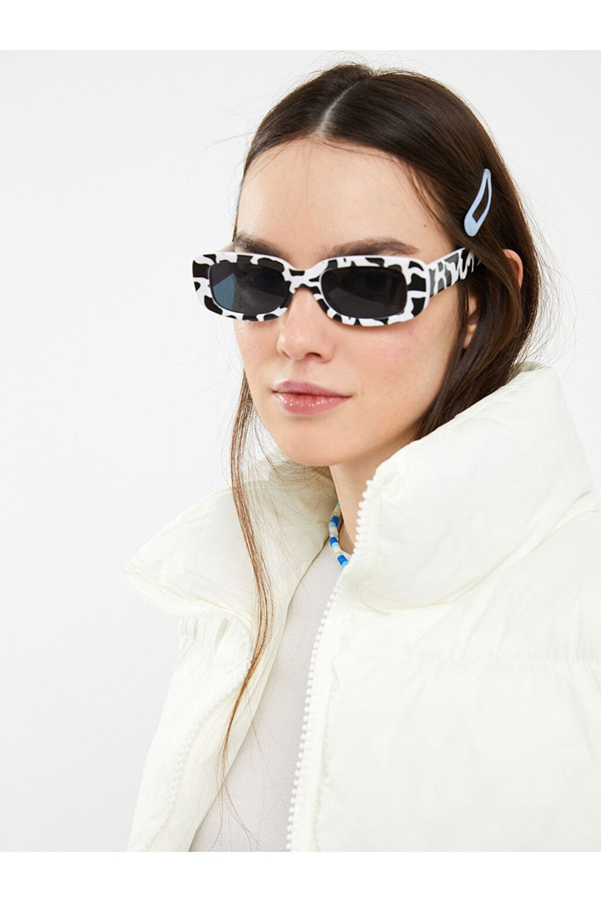 LC Waikiki Weste Ecru Puffer Fast ausverkauft