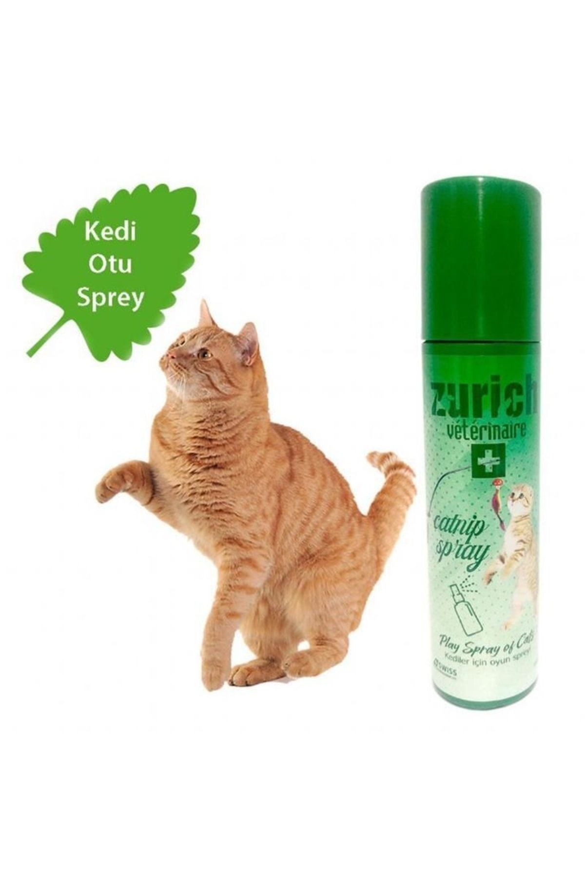 Zurich Veterinaire Kediler Için Oyun Spreyi 150ml