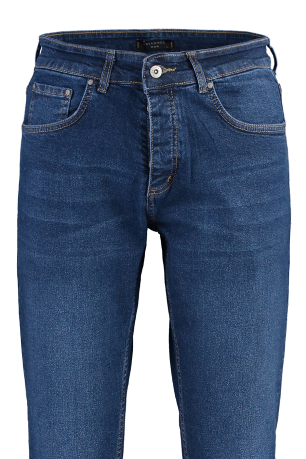 TRENDYOL MAN Lacivert Esnek Kuma? Slim Fit Dar Kesim Jeans Kot Pantolon