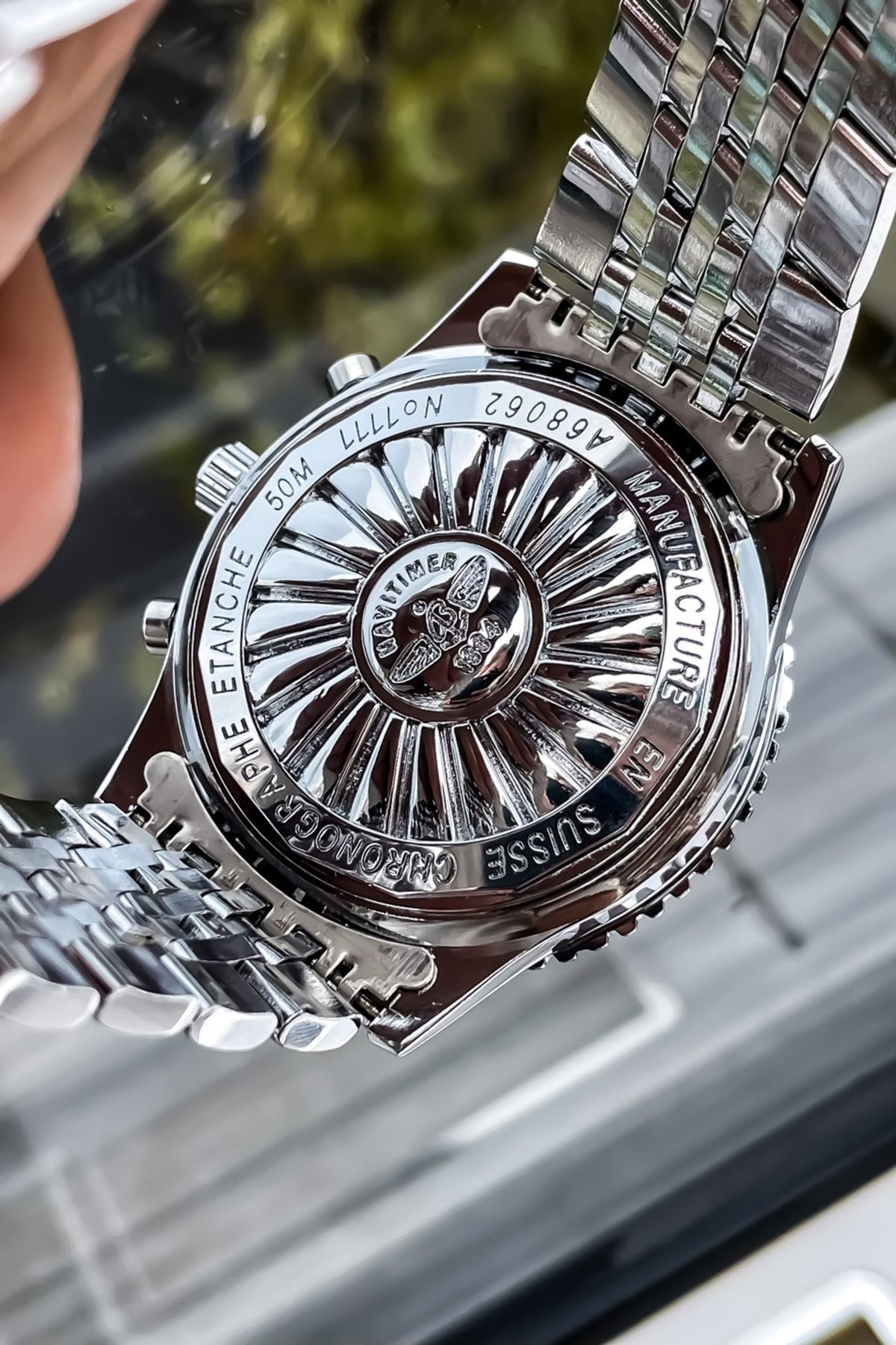Choppers New Season Silver Color Metal Strap Men s Wristwatch