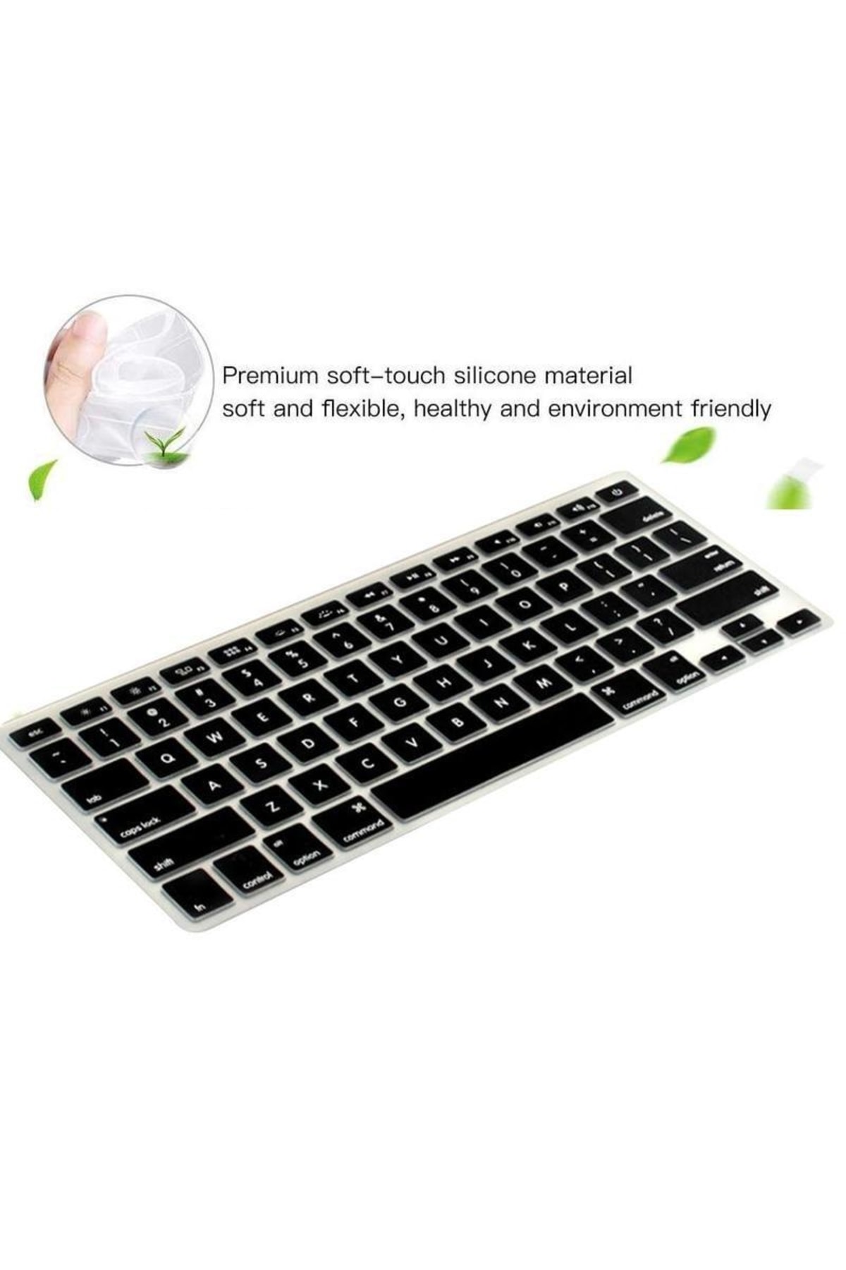 Macbook Pro 13.3' 2021 M1 A2338 Klavye Koruyucu Türkçe Q Klavye Silikon Ped Macpad 5
