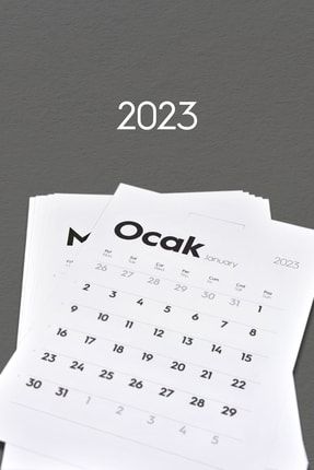 Munucal-xl 2023 Duvar Takvimi Yaprakları MUNUCALXLYDK