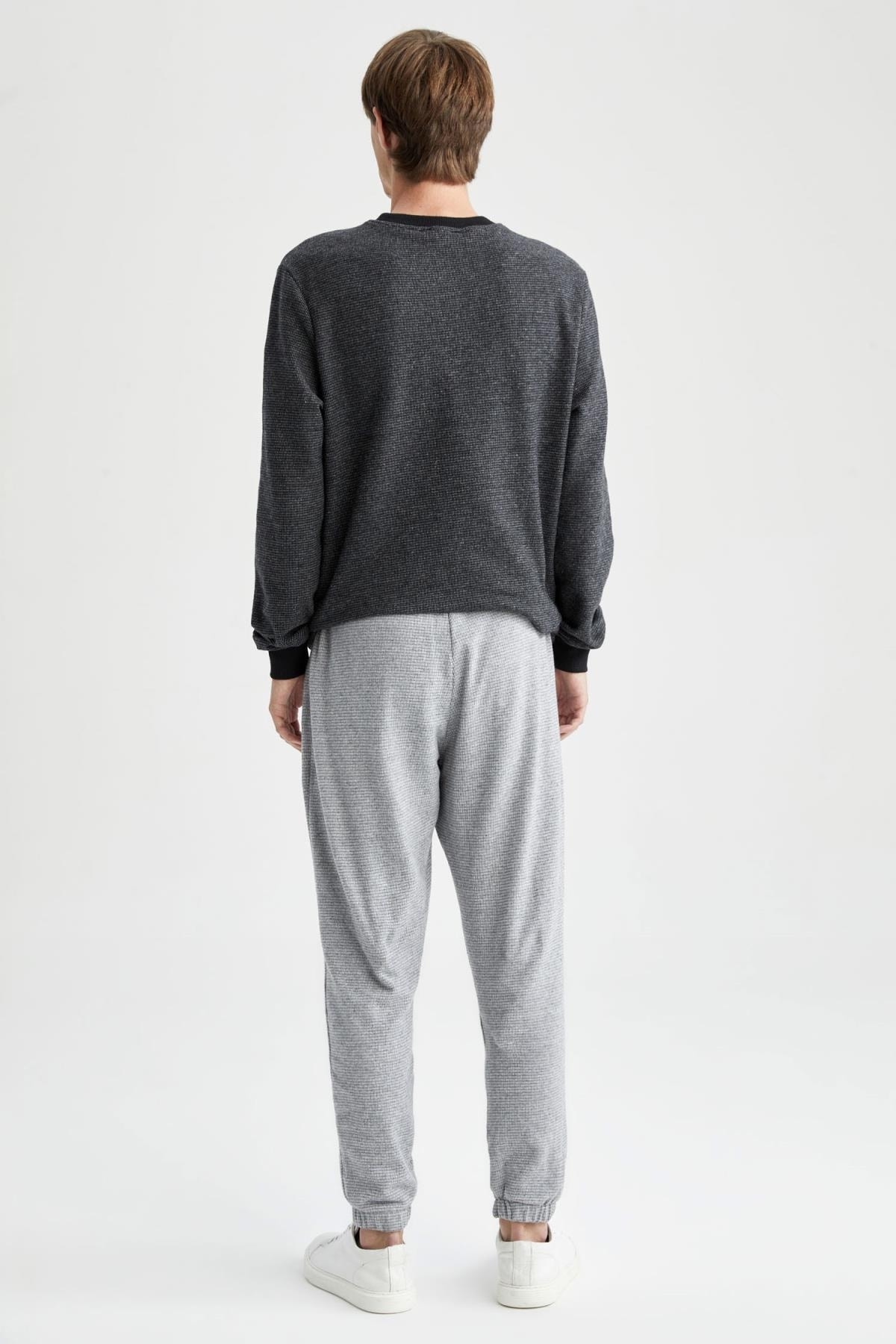 سویشرت مردانه خاکستری دفاکتو | Z8755AZ22AU اورجینال - تصویر 6