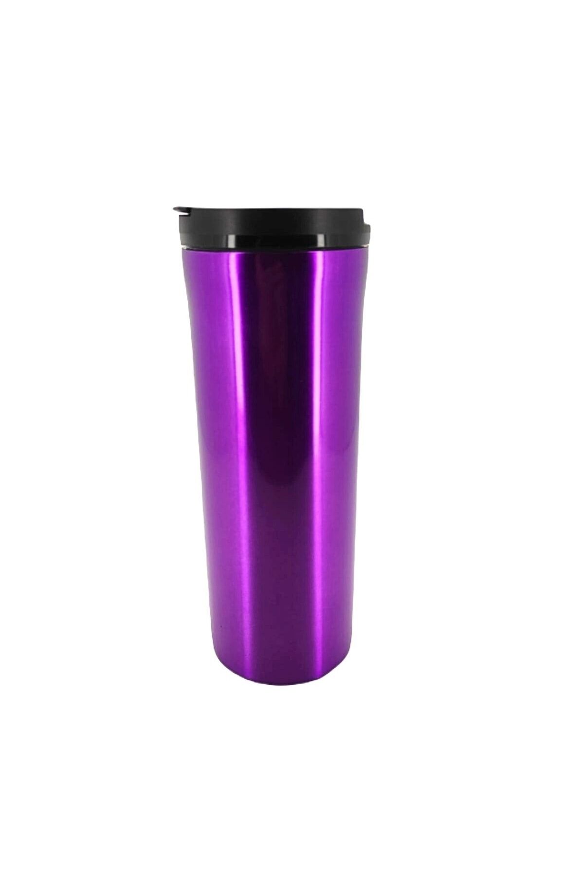 Kahve Termosu Bardak Termos Çift Katlı Paslanmaz Çelik Termos Mug 400ml