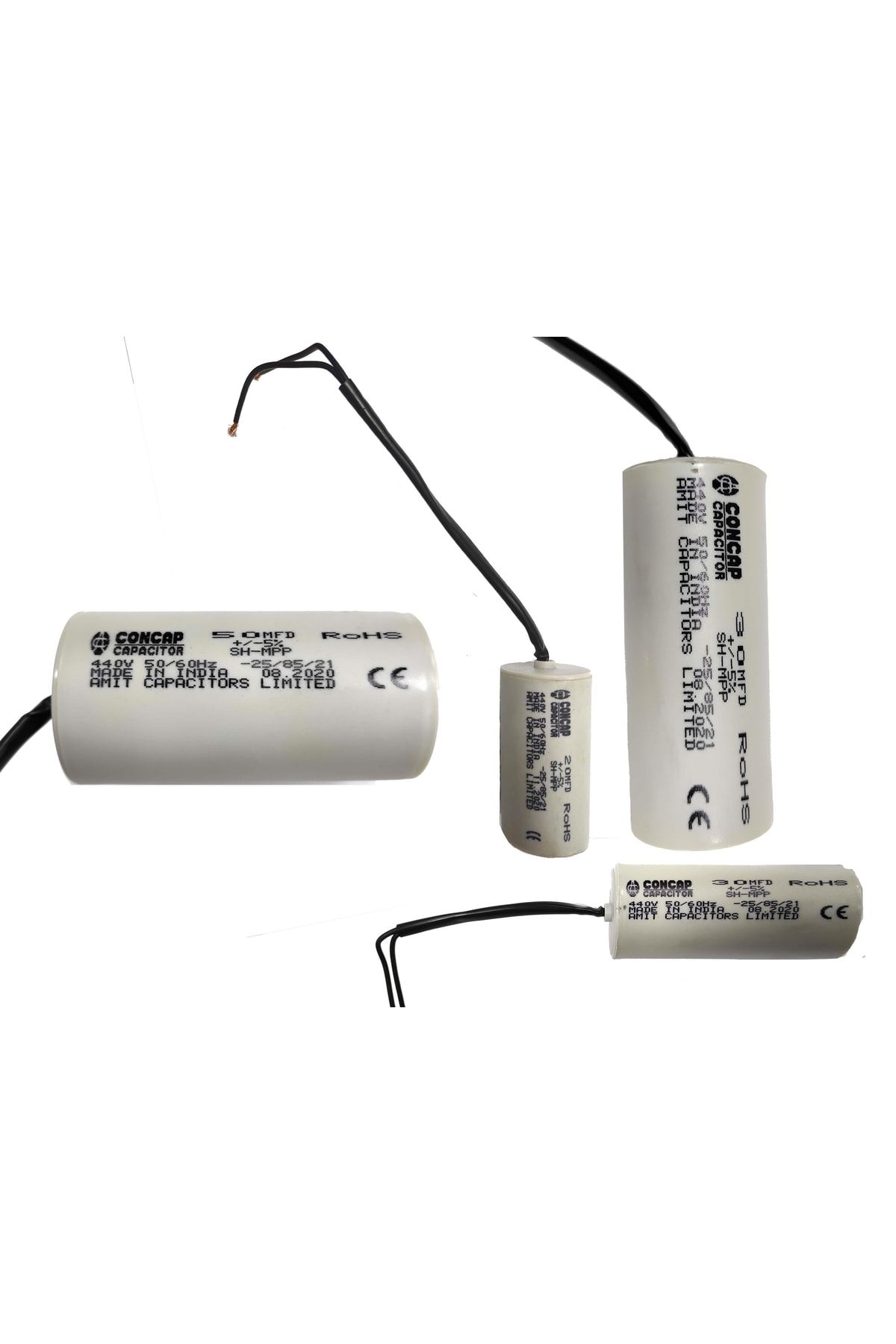CONCAP-8 Mf Alternating Current Permanent Circuit Capacitor 2