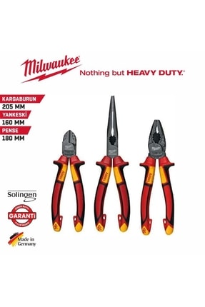 Milwaukee 3 Parça Set 1000v T4932464575