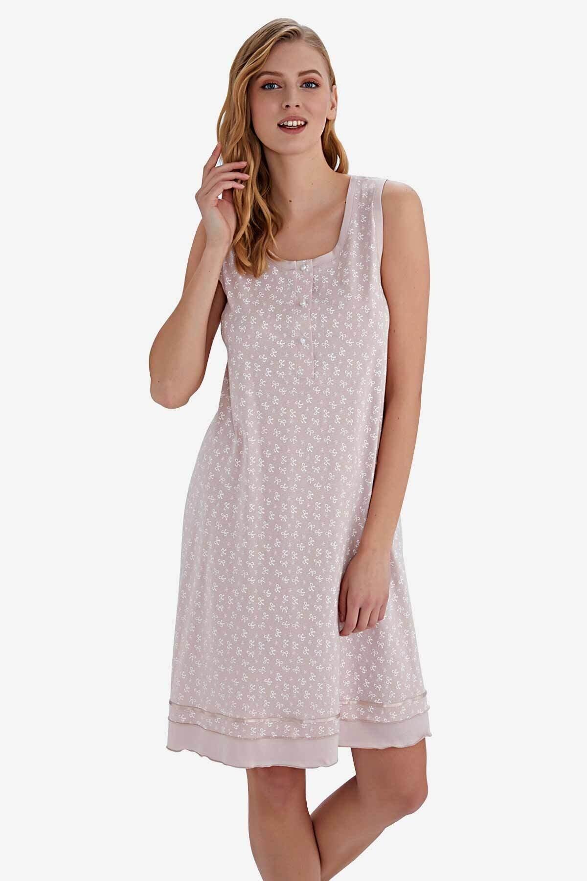 AYYILDIZ-3934 Powder Nightdress 3