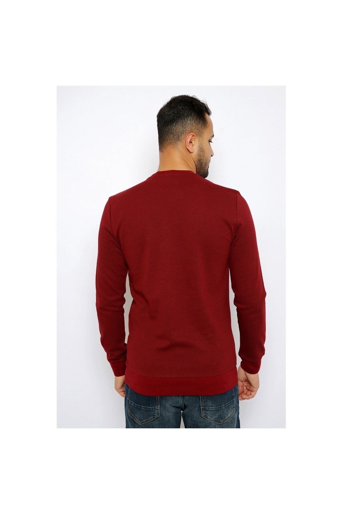 سویشرت مردانه قرمز یو اس پولو | 1452065 اورجینال - تصویر 2