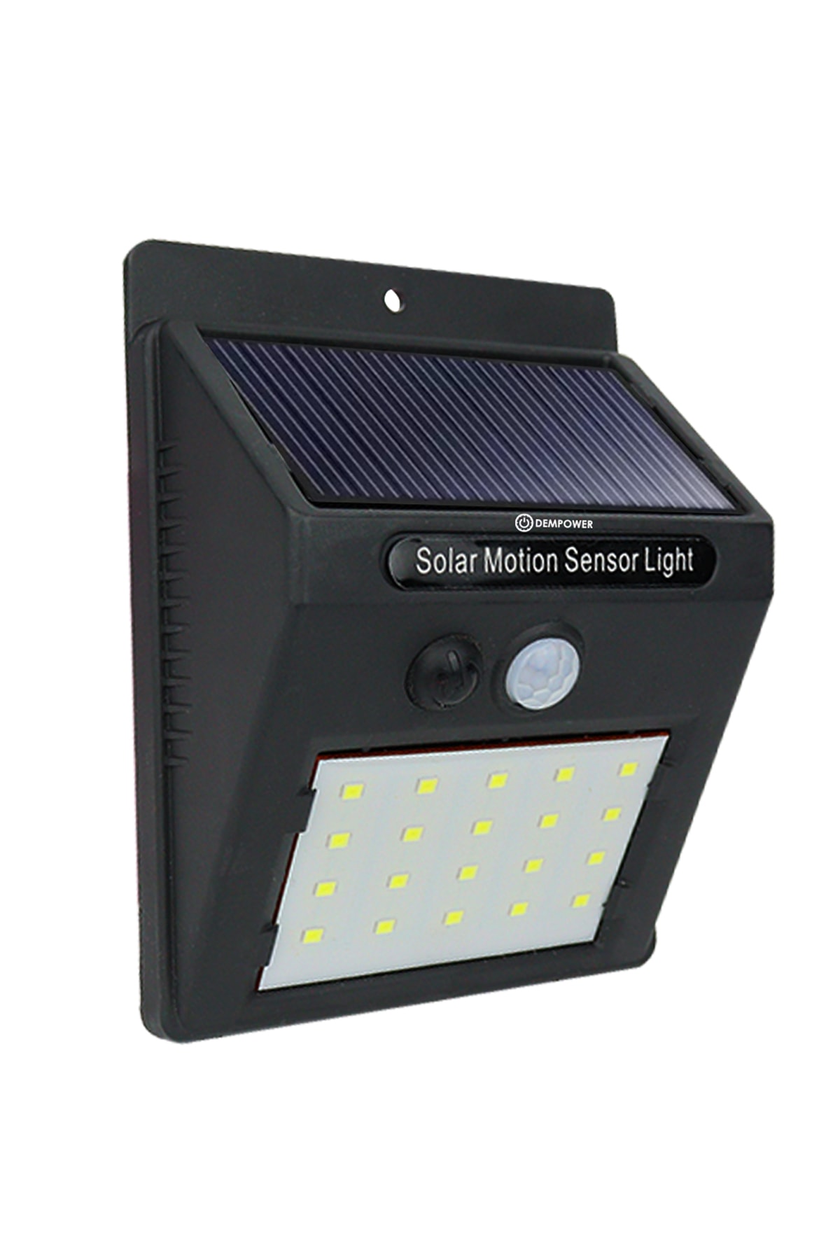 DEMPOWER Hareket Sensörlü Güneş Enerjisiyle Çalışan Su Geçirmez Duvar Lambası