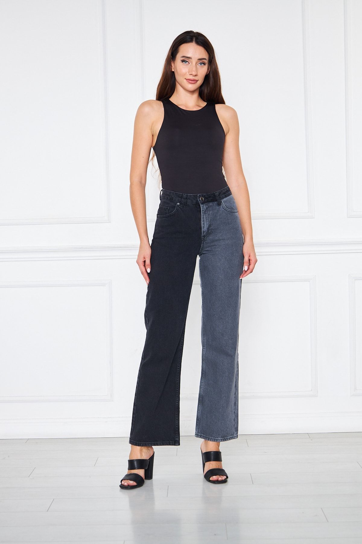 Jeans discount double color