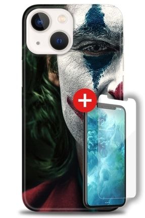 Iphone 13 Kılıf Hd Baskılı Kılıf - Joker + Temperli Cam zmap-iphone-13-v-221-cm