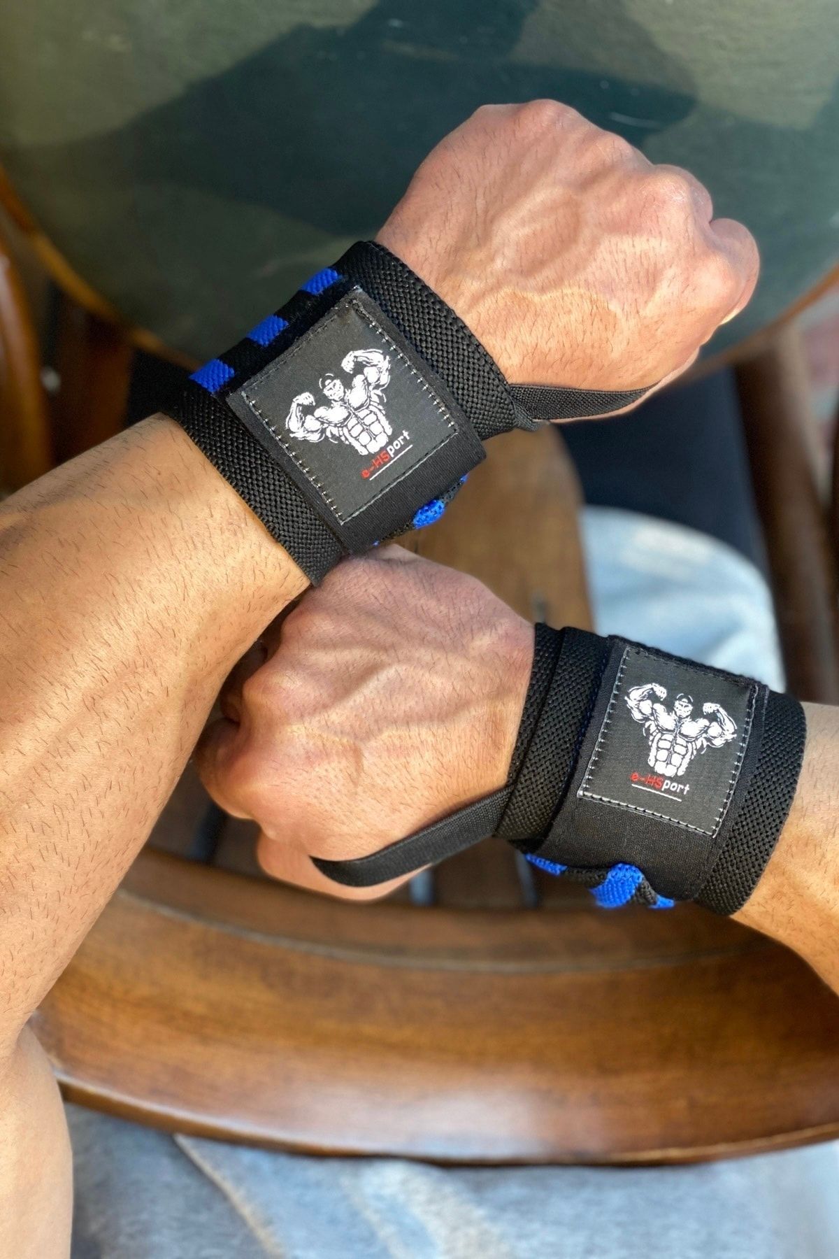 E-HSPORT Pro Rıch Fıtness Ağırlık Bilekliği Bilek Koruyucu Wrıst Wraps CR9543