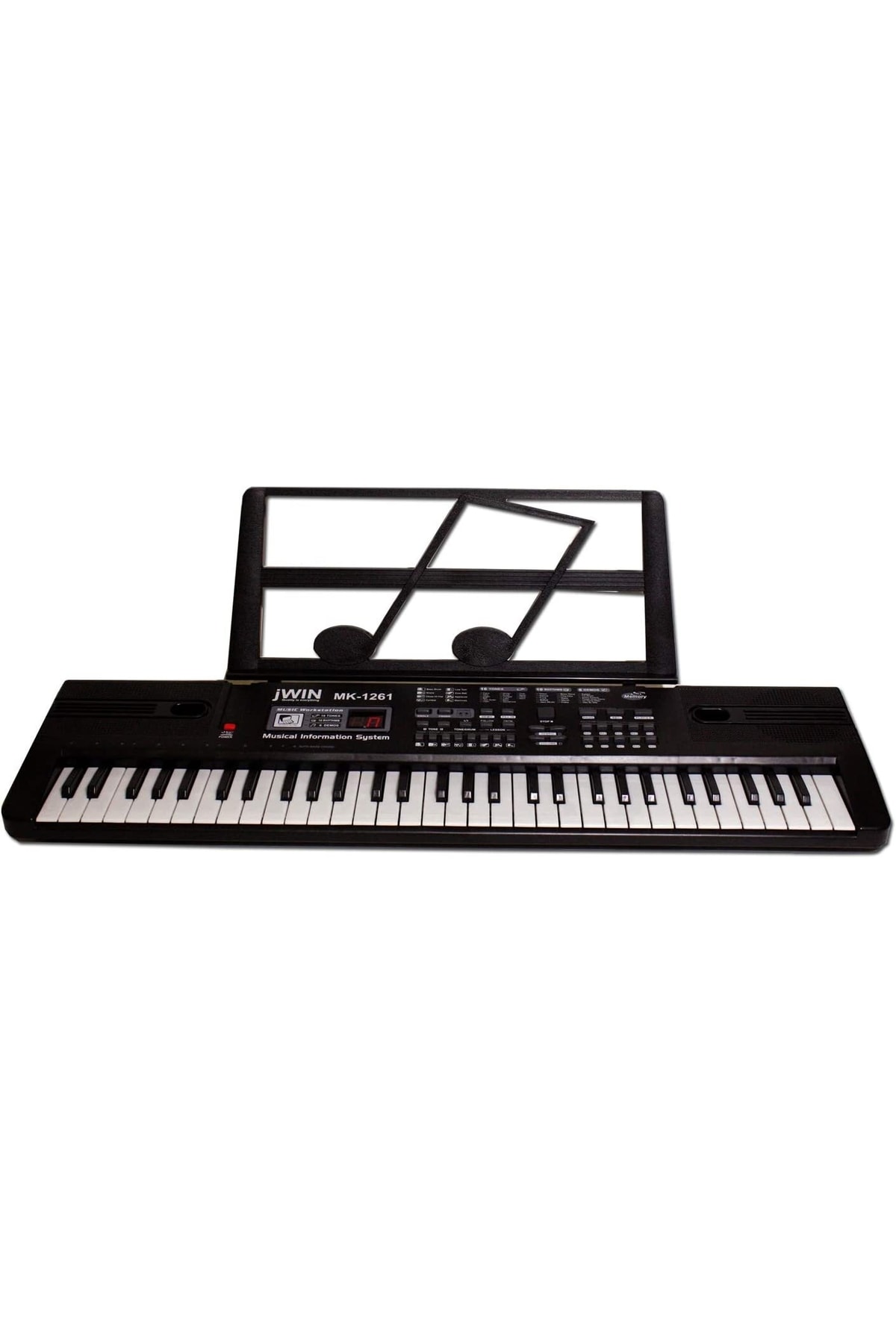 JWIN Mk-1261 61 Tuşlu Elektronik Org Mikrofon Siyah - Fiyatı