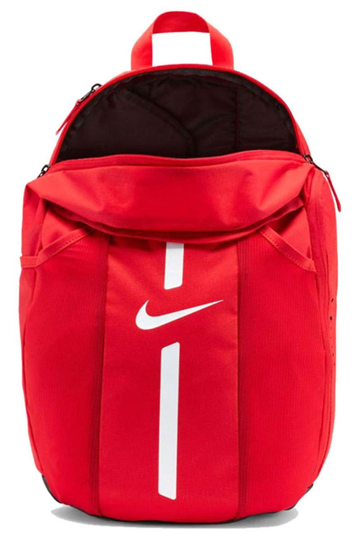 Red and store blue nike backpack