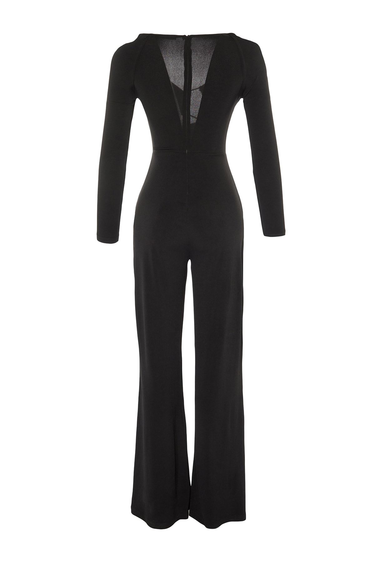 Bcbg long sleeve jumpsuit best sale