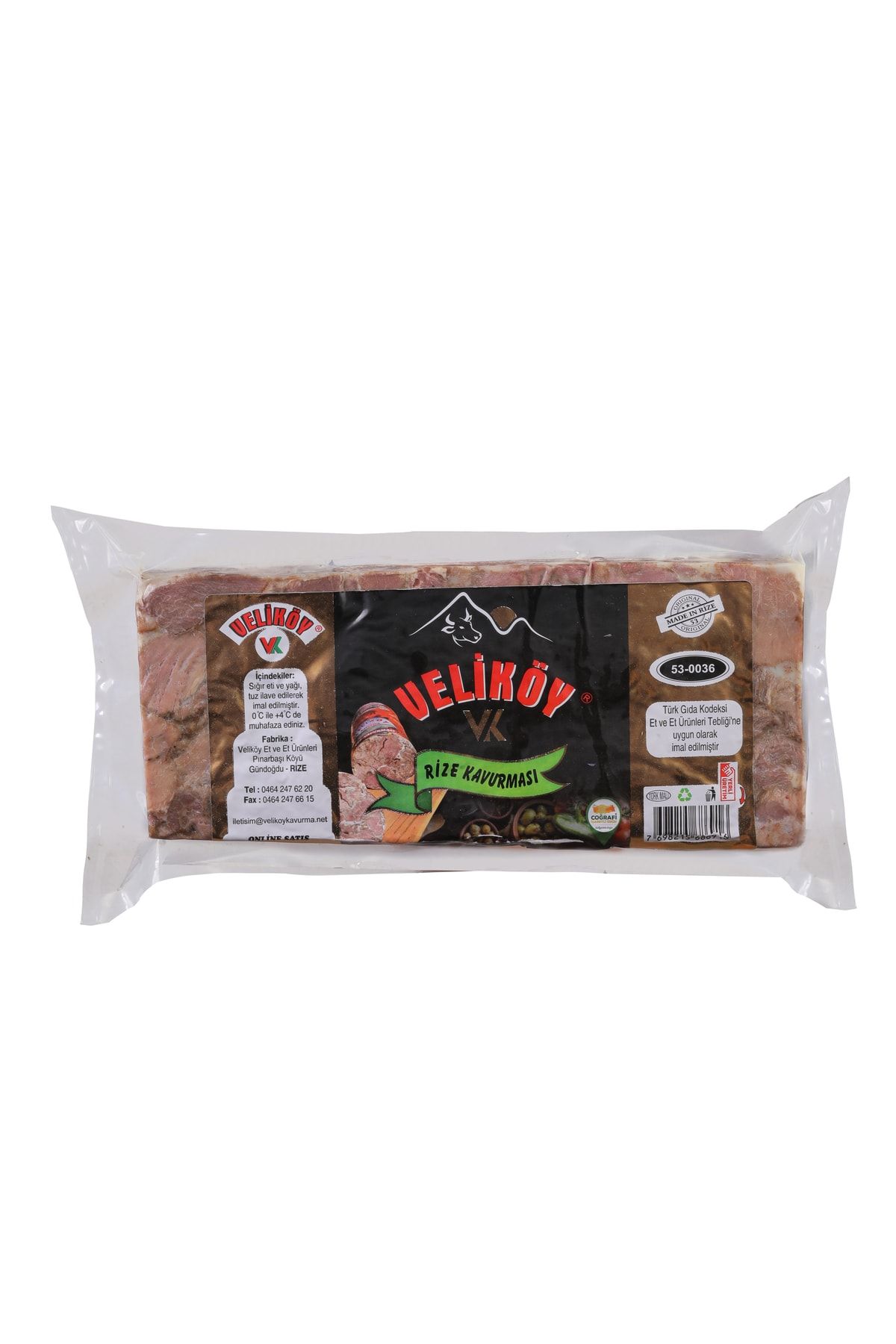 VELİKÖY KAVURMA 1kg Vakumlu Kavurma