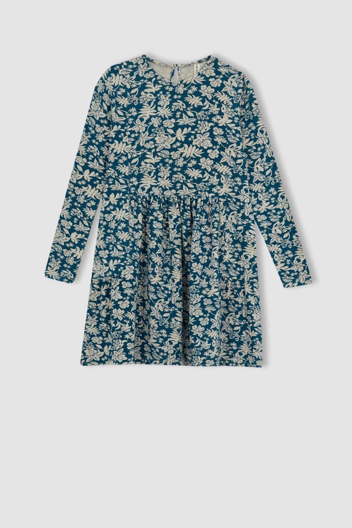 لباس مجلسی دخترانه سبز دفکتوDefacto | Z4086A622WN اورجینال - تصویر 6