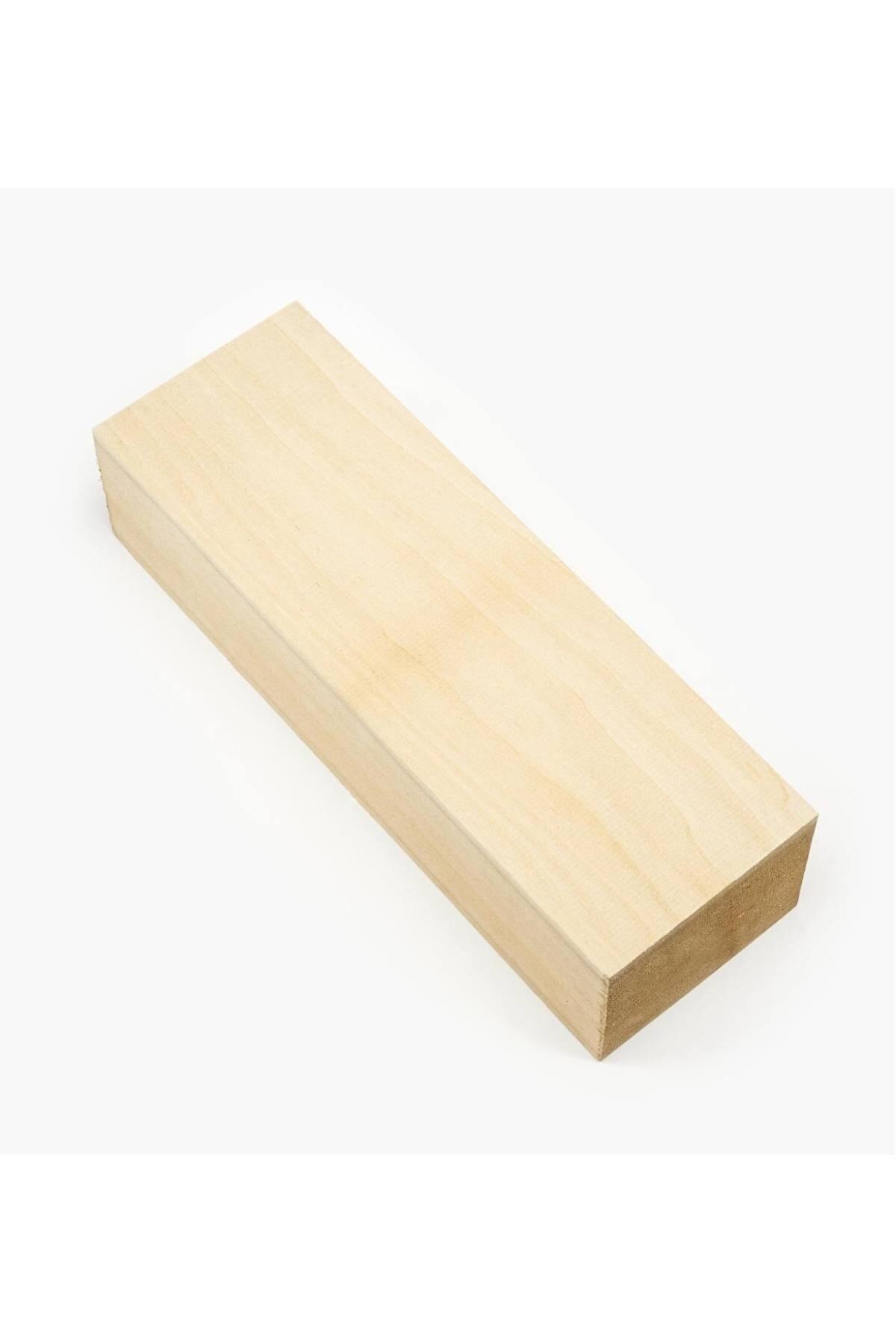 Ecs Ahşap 3x6 Cm X 75 Cm Ihlamur Çıta Kereste Tahta Linden Timber Taslak 3