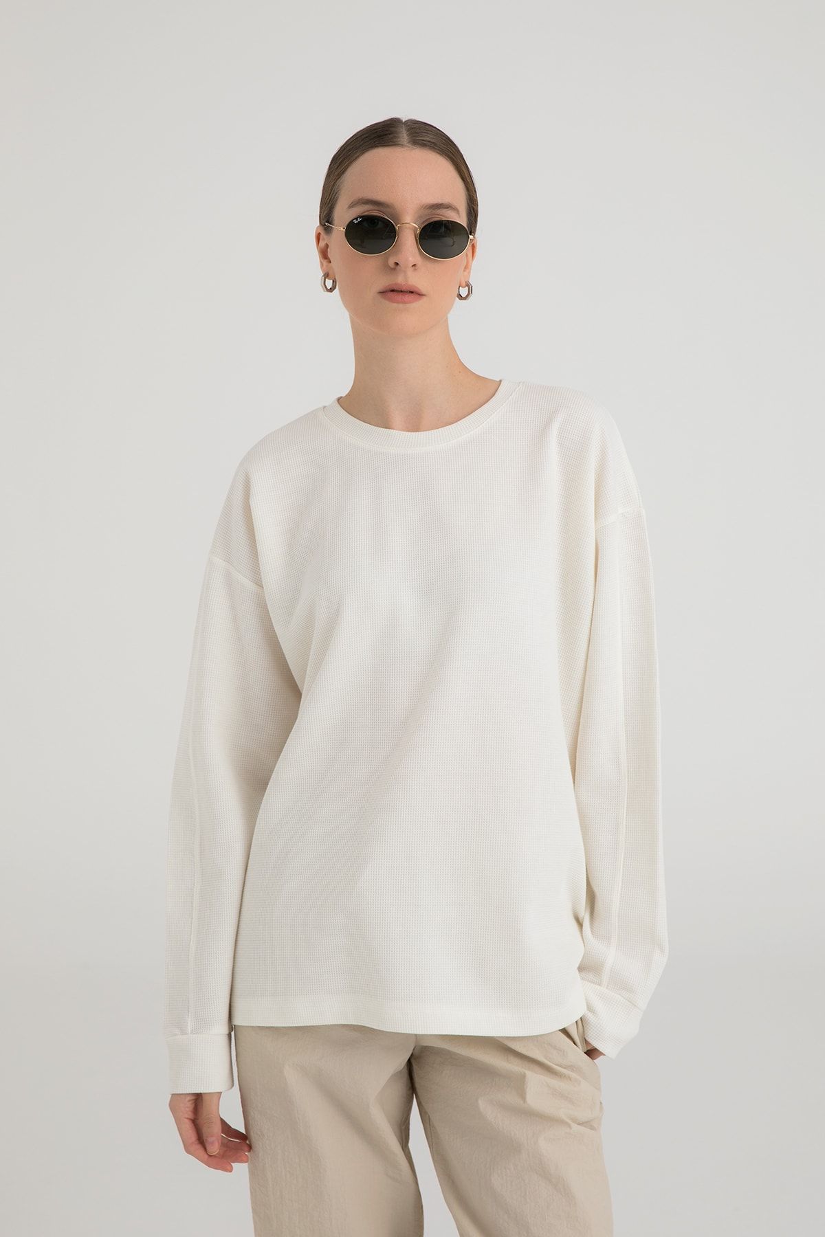 Oversized Cotton Pullover