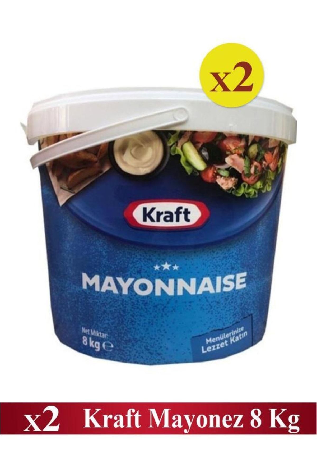 edukkanim Kraft Mayonez 8 Kg X 2 Ad.