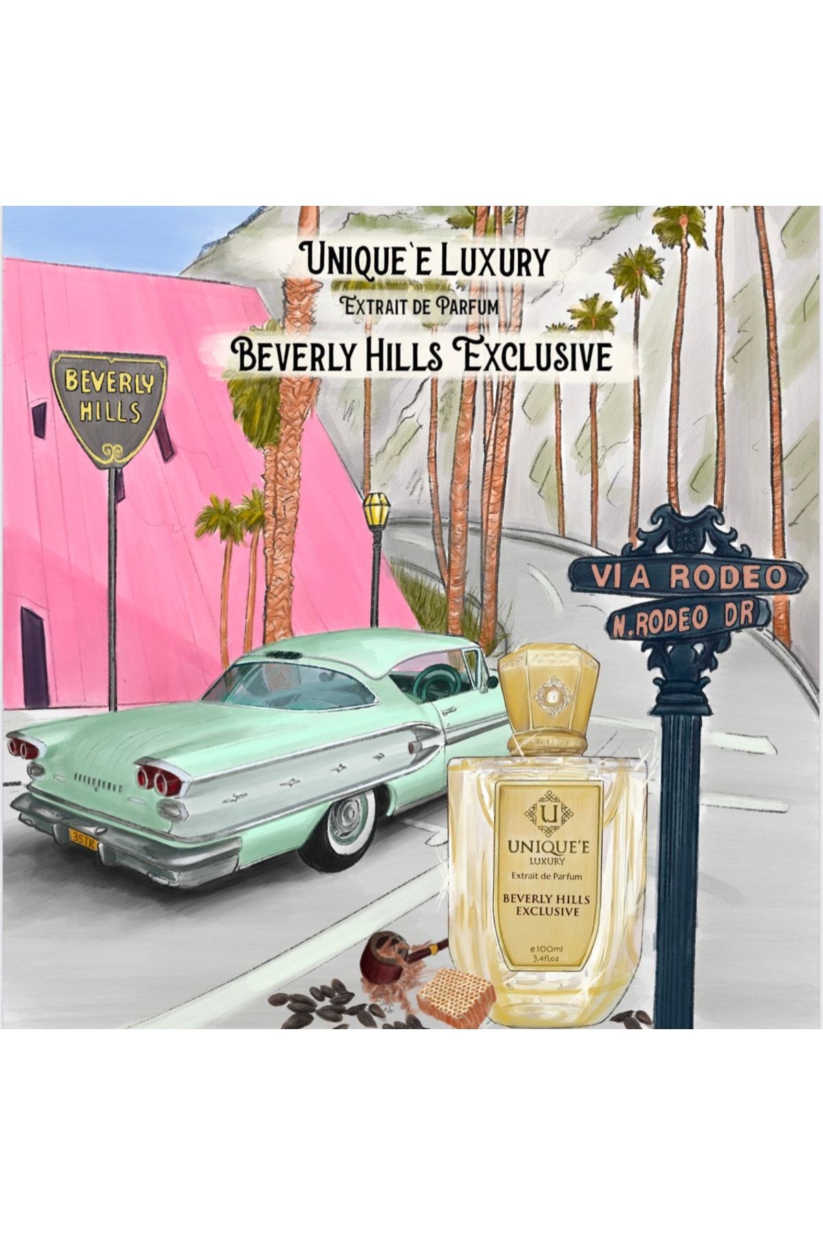 Unique'e Luxury Beverly Hills Exclusive Fiyatı, Yorumları - Trendyol