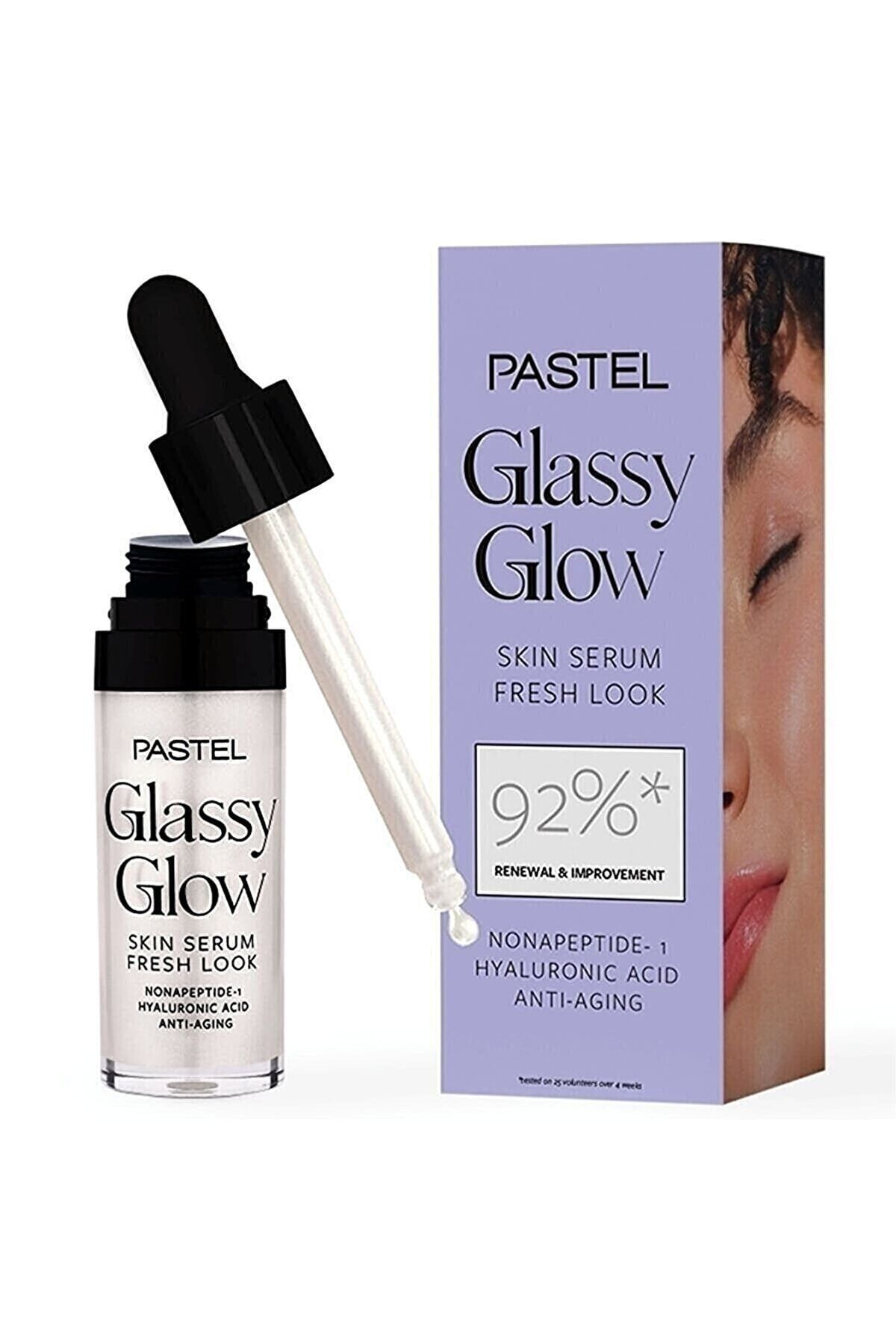 Pastel Glassy Glow Paraben & Gluten Içermeyen Yaşlanma Karşıtı Cilt Serumu 15 Ml