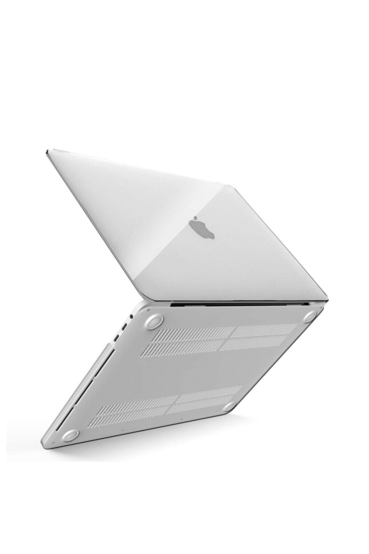 Apple Macbook Air 13" A1932 A2179 Şeffaf Koruma Uyumlu Kılıfı Kapak 5