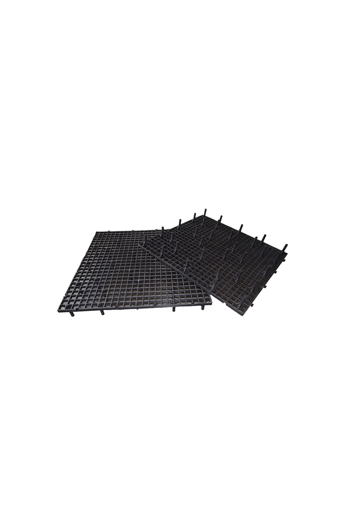 Kanatlı Shop Kümes Yer Izgarası Dar Göz Siyah 50x50 -5m2-20 Izgara