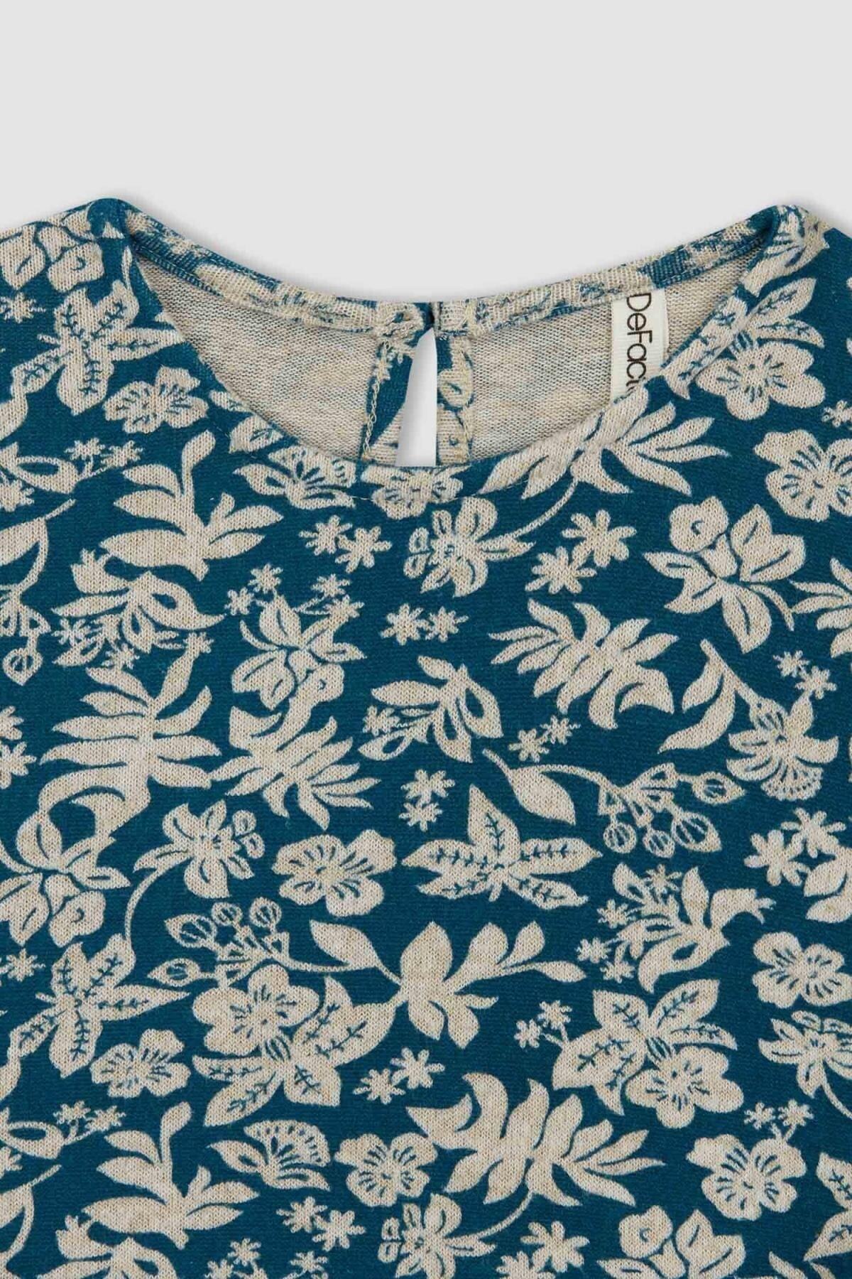 لباس مجلسی دخترانه سبز دفکتوDefacto | Z4086A622WN اورجینال - تصویر 7