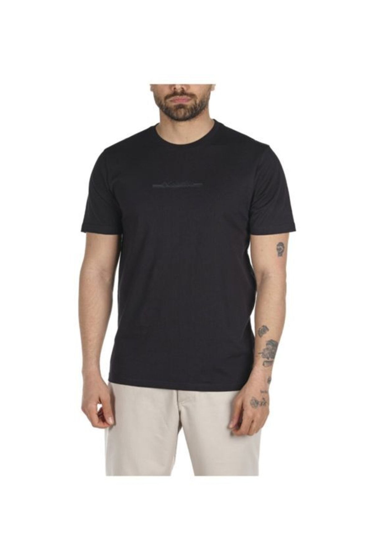 Columbia Csc Bar Split Ss Tee Erkek Siyah Tişört Cs0121-010