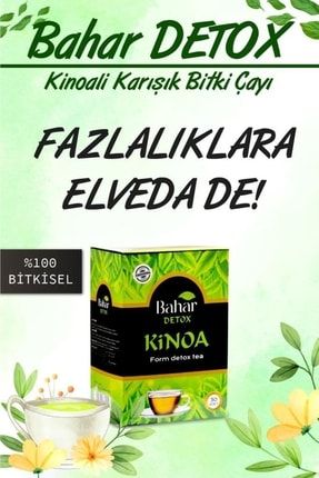 Kinoa’lı Detox Form Bitki Çayı - Fit Çay - Kilo Vermeye Destekleyici Çay 1 Aylık Kullanım TYC00457255516
