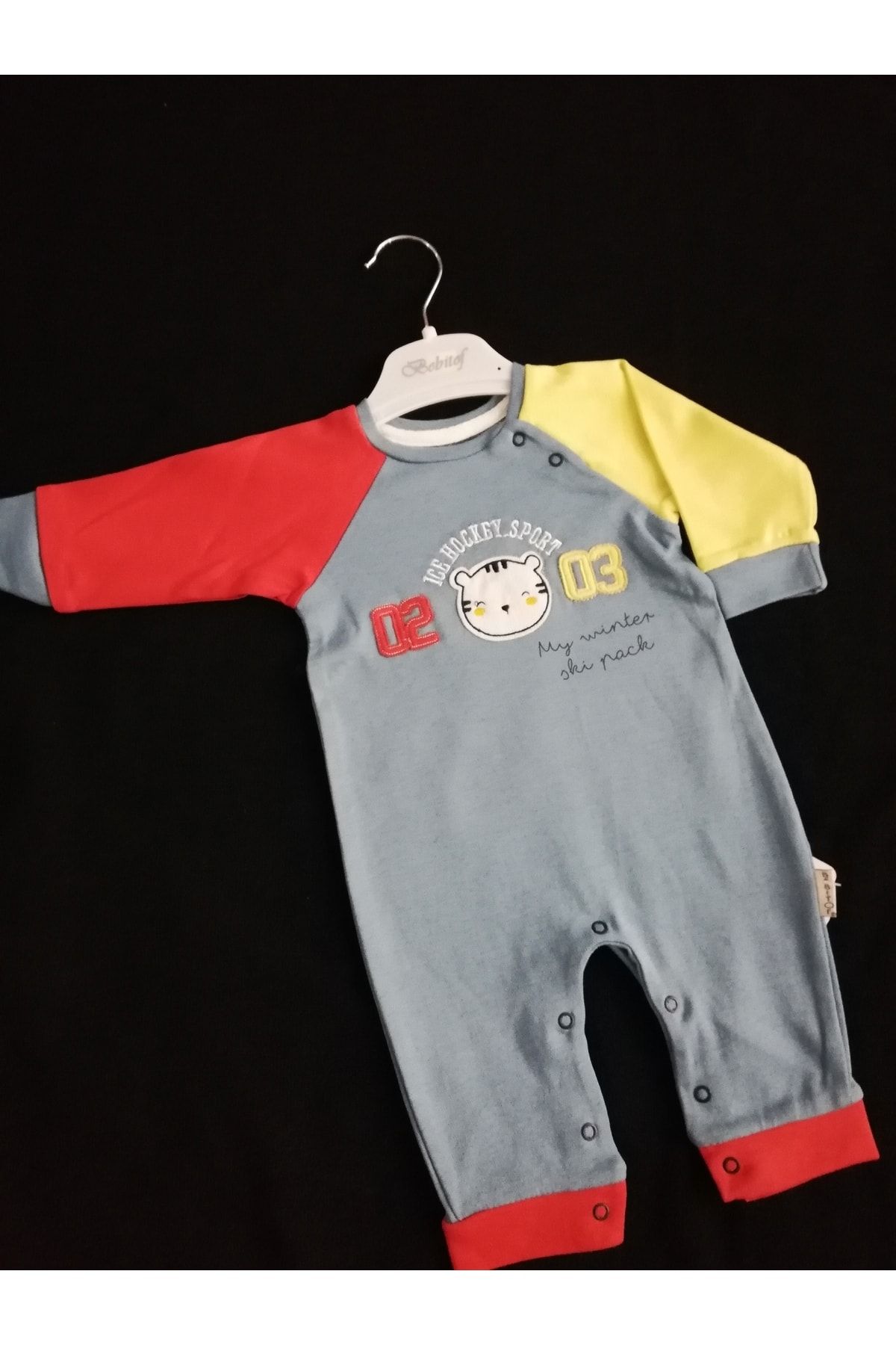 Bebito Renkli Unisex Bebek Tulum