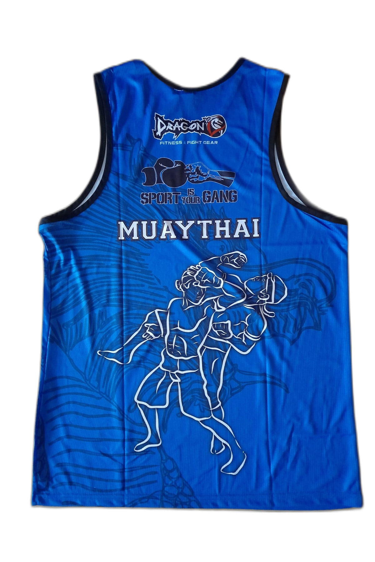 Dragon Giftoom Spor Federasyon Logolu Dijital Baskılı Muay Thai Atlet