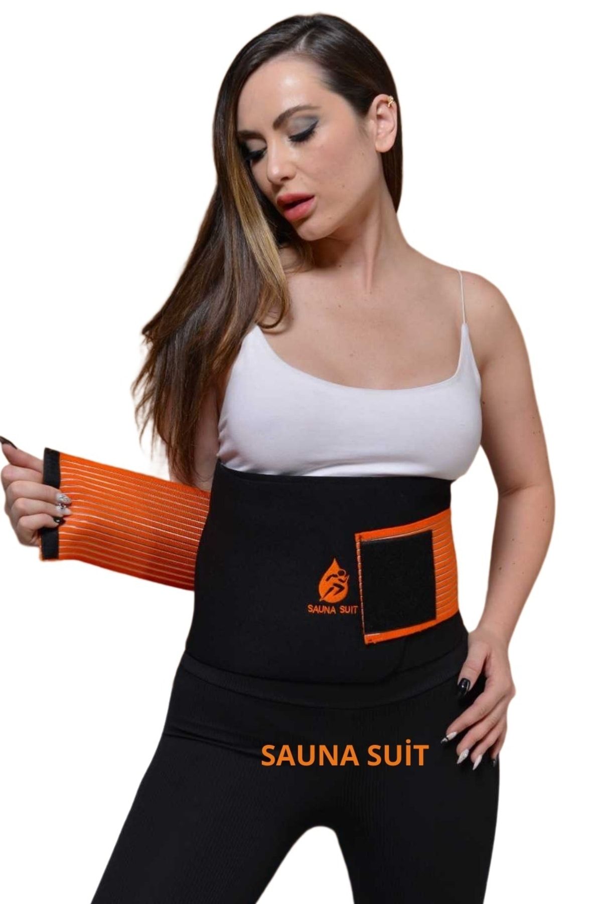 crıtıcman Neopren Göbek Unisex Incelten Sauna Etkili Ayarlanabilir Lastikli Termal Bel Kemeri