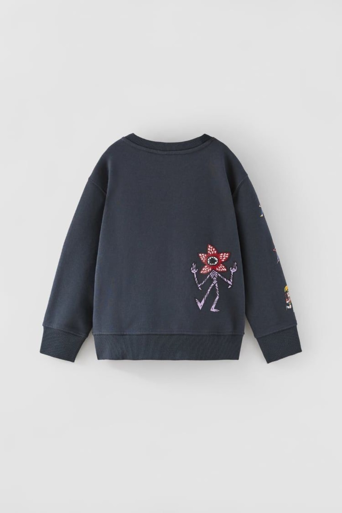 سویشرت پسرانه مشکی Çipil | 72626272737 اورجینال - تصویر 2