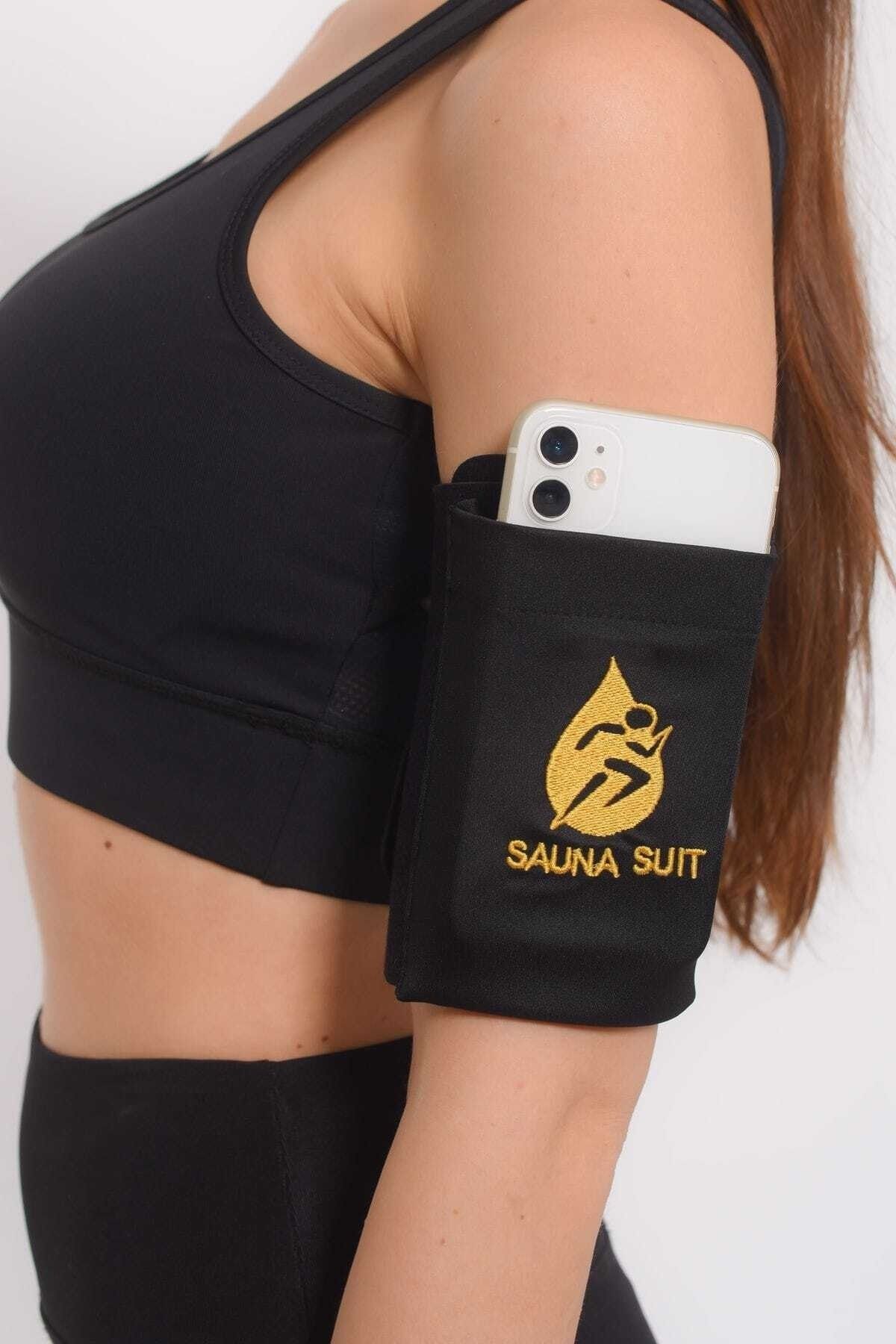 SAUNA SUIT Tüm Telefonlara Uyumlu Yürüyüş Koşu Spor Bandı CR8519