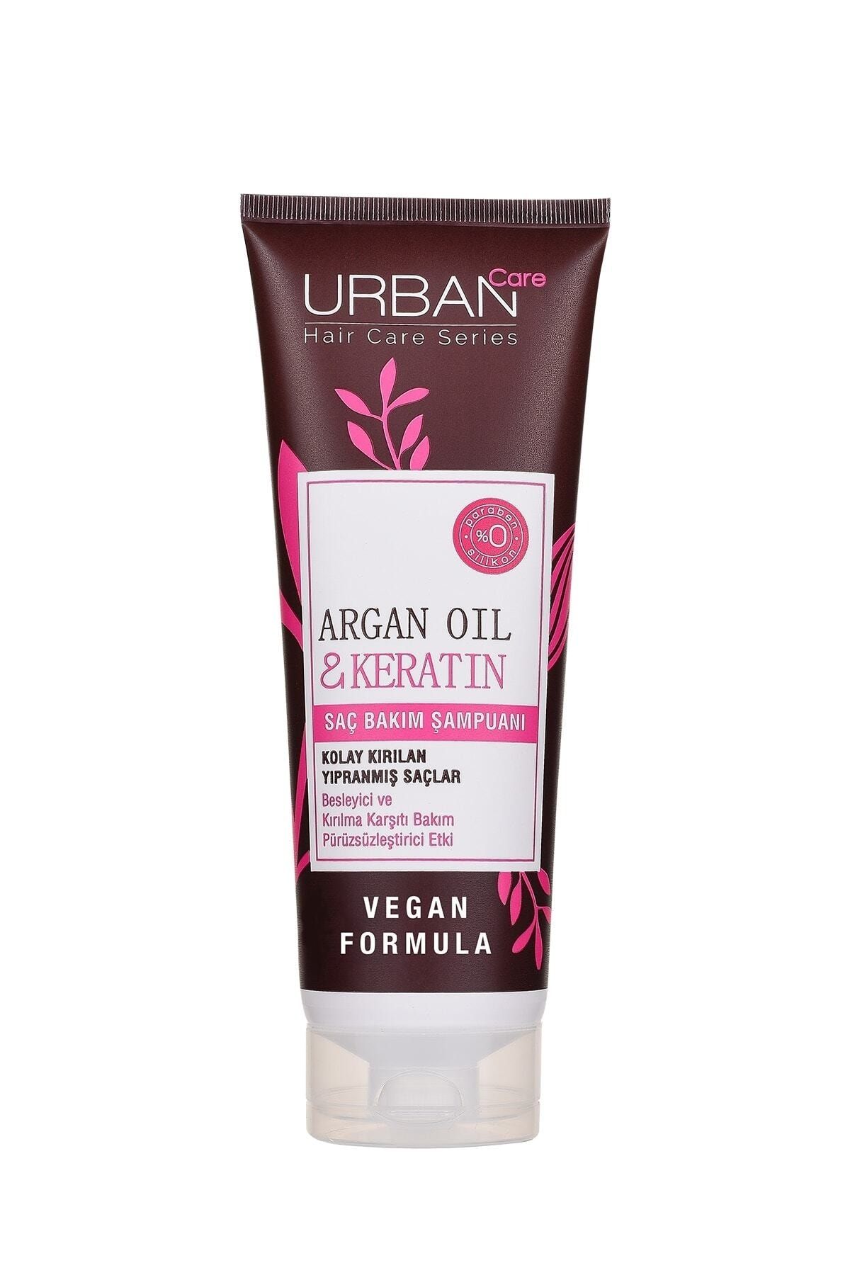 Urban Care شامپو مراقبت از مو با روغن آرگان و کراتین مریمانا برای موهای آسیب دیده 250 میلی لیتر