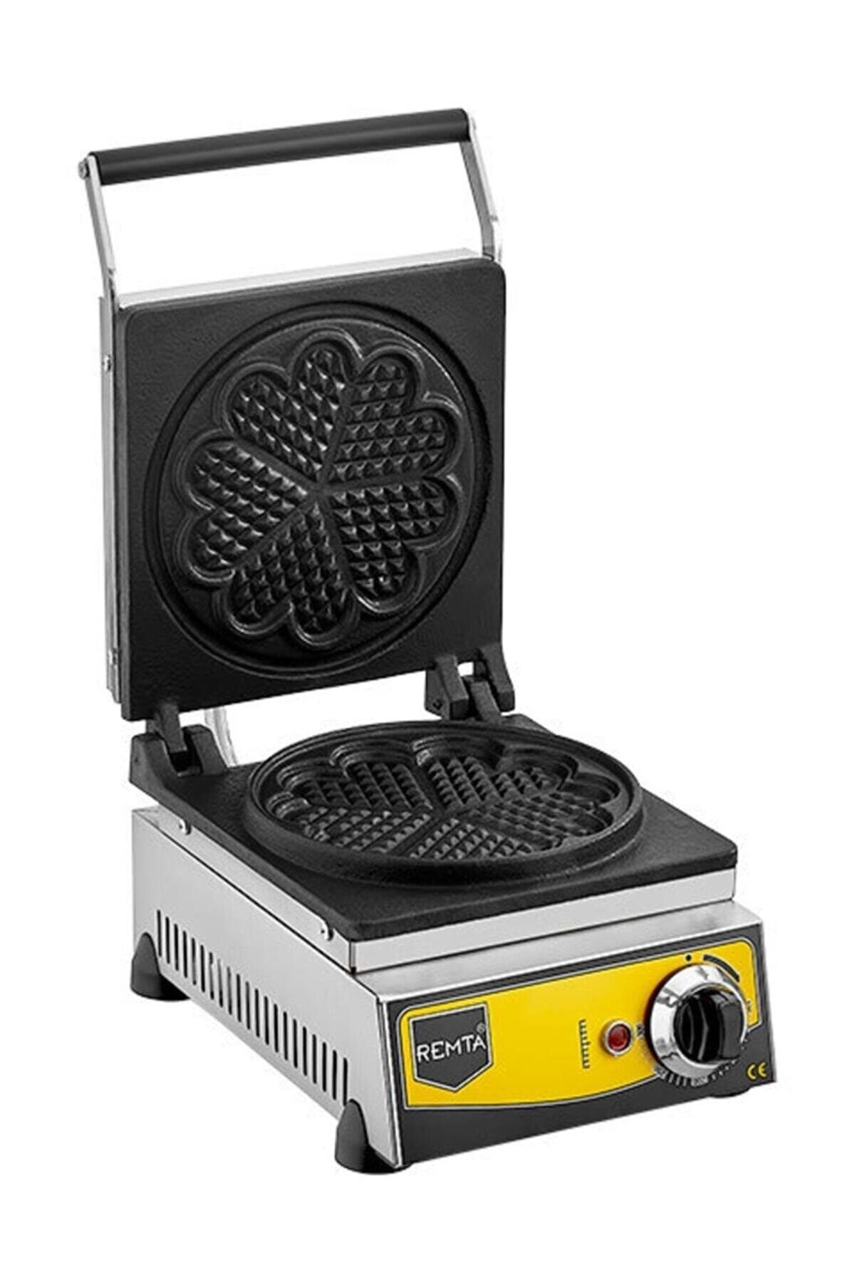 Remta Çiçek Model Waffle Makinası Elektrikli 21 Cm
