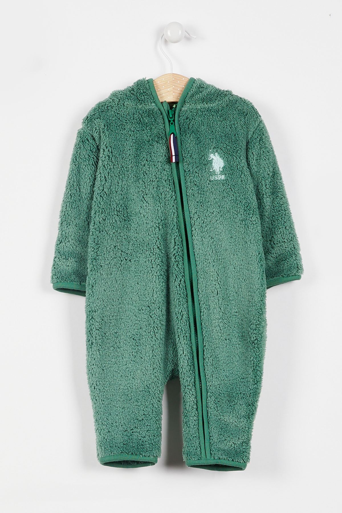 U.S. Polo Assn. Base. Polo Assn Licensed Green Baby Boy Fleece