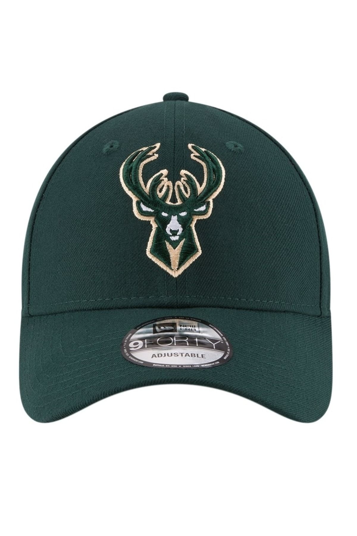 NEW ERA 9forty یونیسکس Green با لوگوی Milwaukee Bucks