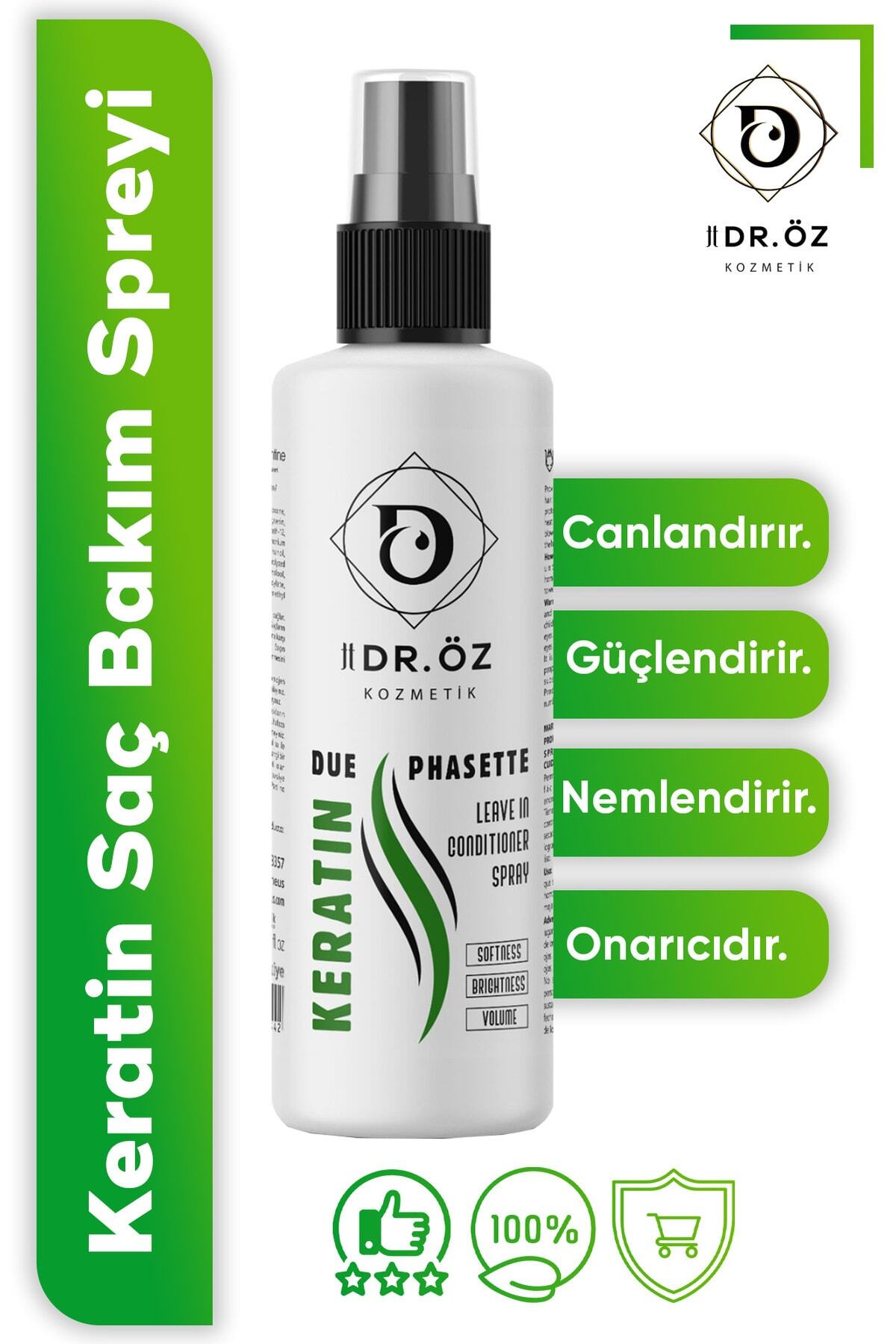 DR ÖZ Saç Besleyen Keratin Bakım Sütü