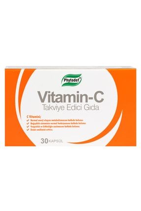Vitamin C - 30 Kapsül PHYTDFVTMNCKPSL