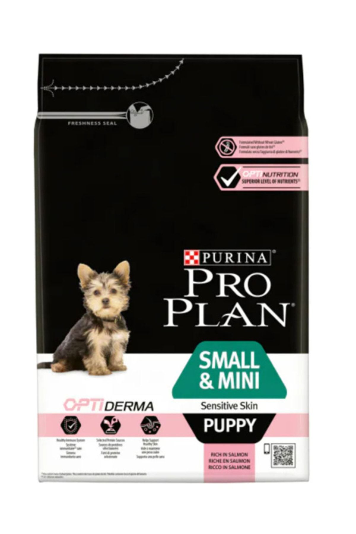 Proplan Puppy Somonlu Küçük Irk Hassas Derili Yavru Köpek Maması 3 kg