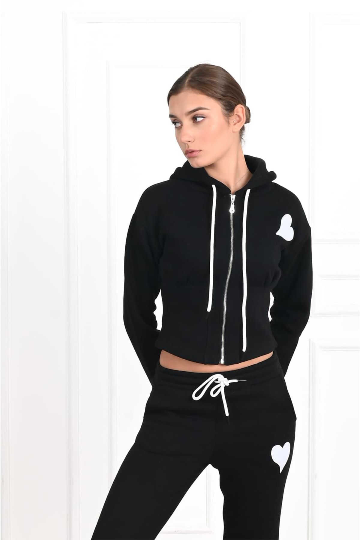Black hotsell juicy sweatsuit